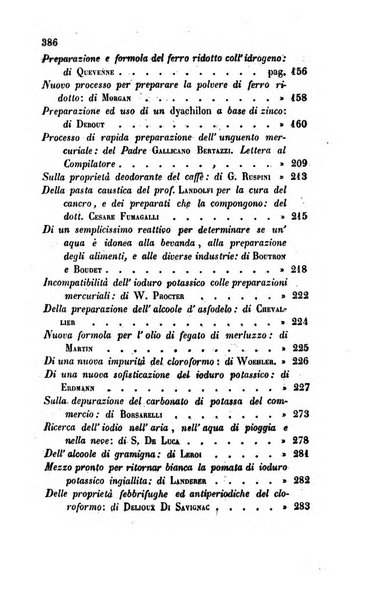 Annali di chimica applicata alla medicina cioè alla farmacia, alla tossicologia, all'igiene, alla fisiologia, alla patologia e alla terapeutica. Serie 3