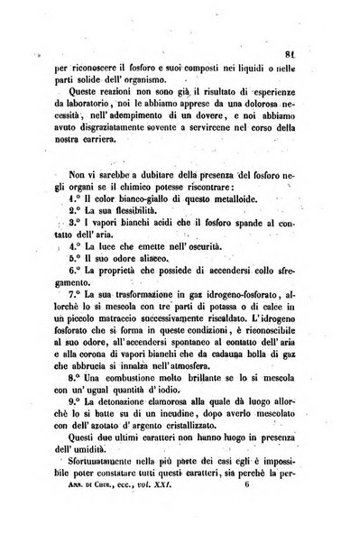 Annali di chimica applicata alla medicina cioè alla farmacia, alla tossicologia, all'igiene, alla fisiologia, alla patologia e alla terapeutica. Serie 3