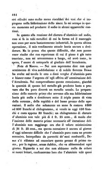 Annali di chimica applicata alla medicina cioè alla farmacia, alla tossicologia, all'igiene, alla fisiologia, alla patologia e alla terapeutica. Serie 3