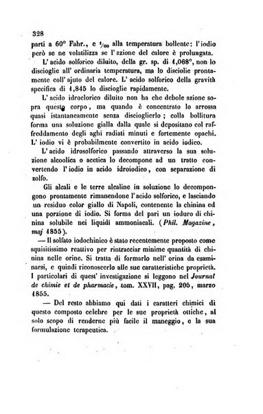 Annali di chimica applicata alla medicina cioè alla farmacia, alla tossicologia, all'igiene, alla fisiologia, alla patologia e alla terapeutica. Serie 3