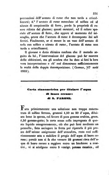 Annali di chimica applicata alla medicina cioè alla farmacia, alla tossicologia, all'igiene, alla fisiologia, alla patologia e alla terapeutica. Serie 3