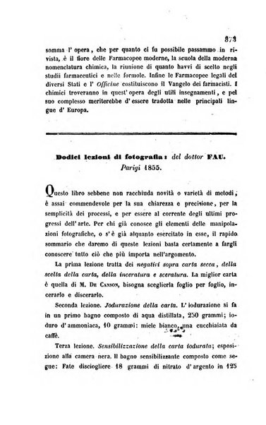 Annali di chimica applicata alla medicina cioè alla farmacia, alla tossicologia, all'igiene, alla fisiologia, alla patologia e alla terapeutica. Serie 3