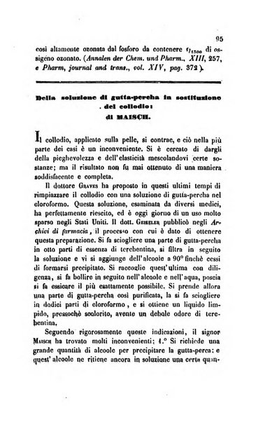 Annali di chimica applicata alla medicina cioè alla farmacia, alla tossicologia, all'igiene, alla fisiologia, alla patologia e alla terapeutica. Serie 3