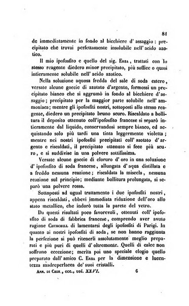 Annali di chimica applicata alla medicina cioè alla farmacia, alla tossicologia, all'igiene, alla fisiologia, alla patologia e alla terapeutica. Serie 3