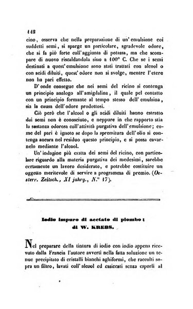 Annali di chimica applicata alla medicina cioè alla farmacia, alla tossicologia, all'igiene, alla fisiologia, alla patologia e alla terapeutica. Serie 3