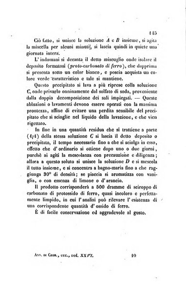 Annali di chimica applicata alla medicina cioè alla farmacia, alla tossicologia, all'igiene, alla fisiologia, alla patologia e alla terapeutica. Serie 3