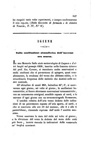 Annali di chimica applicata alla medicina cioè alla farmacia, alla tossicologia, all'igiene, alla fisiologia, alla patologia e alla terapeutica. Serie 3