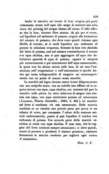 Annali di chimica applicata alla medicina cioè alla farmacia, alla tossicologia, all'igiene, alla fisiologia, alla patologia e alla terapeutica. Serie 3