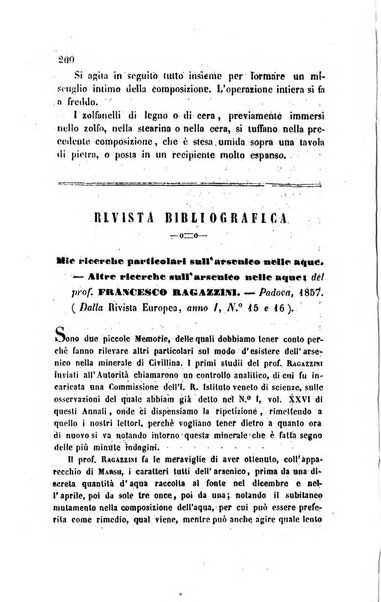 Annali di chimica applicata alla medicina cioè alla farmacia, alla tossicologia, all'igiene, alla fisiologia, alla patologia e alla terapeutica. Serie 3