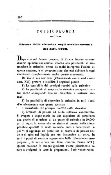 Annali di chimica applicata alla medicina cioè alla farmacia, alla tossicologia, all'igiene, alla fisiologia, alla patologia e alla terapeutica. Serie 3