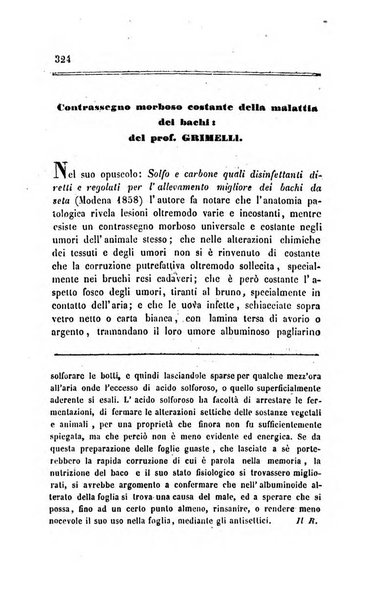 Annali di chimica applicata alla medicina cioè alla farmacia, alla tossicologia, all'igiene, alla fisiologia, alla patologia e alla terapeutica. Serie 3