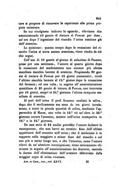 Annali di chimica applicata alla medicina cioè alla farmacia, alla tossicologia, all'igiene, alla fisiologia, alla patologia e alla terapeutica. Serie 3