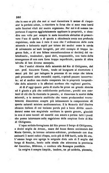 Annali di chimica applicata alla medicina cioè alla farmacia, alla tossicologia, all'igiene, alla fisiologia, alla patologia e alla terapeutica. Serie 3