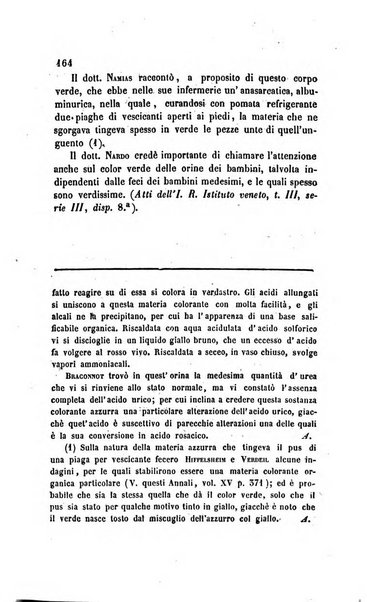 Annali di chimica applicata alla medicina cioè alla farmacia, alla tossicologia, all'igiene, alla fisiologia, alla patologia e alla terapeutica. Serie 3