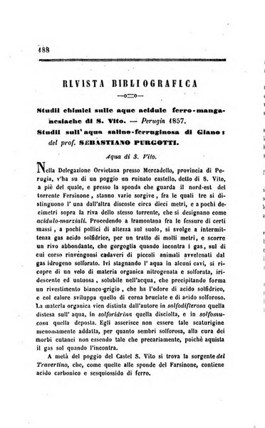 Annali di chimica applicata alla medicina cioè alla farmacia, alla tossicologia, all'igiene, alla fisiologia, alla patologia e alla terapeutica. Serie 3