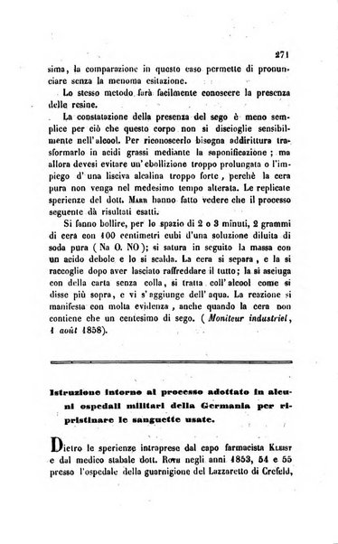 Annali di chimica applicata alla medicina cioè alla farmacia, alla tossicologia, all'igiene, alla fisiologia, alla patologia e alla terapeutica. Serie 3