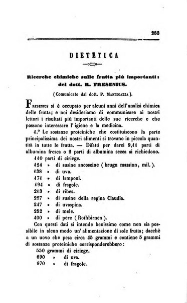 Annali di chimica applicata alla medicina cioè alla farmacia, alla tossicologia, all'igiene, alla fisiologia, alla patologia e alla terapeutica. Serie 3