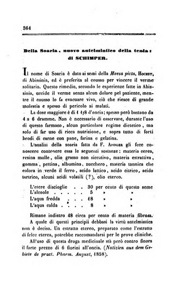 Annali di chimica applicata alla medicina cioè alla farmacia, alla tossicologia, all'igiene, alla fisiologia, alla patologia e alla terapeutica. Serie 3