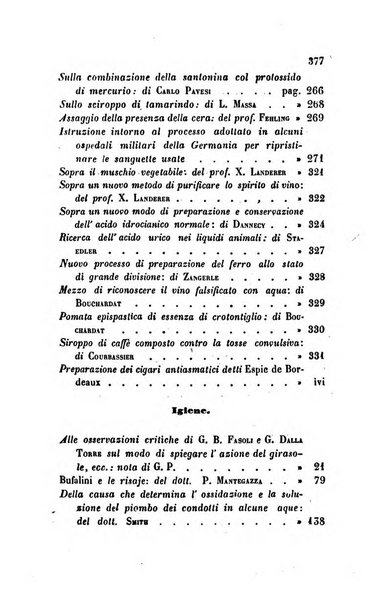 Annali di chimica applicata alla medicina cioè alla farmacia, alla tossicologia, all'igiene, alla fisiologia, alla patologia e alla terapeutica. Serie 3