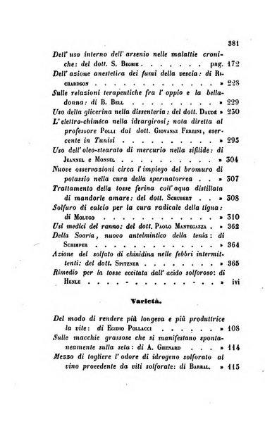 Annali di chimica applicata alla medicina cioè alla farmacia, alla tossicologia, all'igiene, alla fisiologia, alla patologia e alla terapeutica. Serie 3