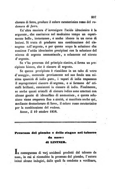 Annali di chimica applicata alla medicina cioè alla farmacia, alla tossicologia, all'igiene, alla fisiologia, alla patologia e alla terapeutica. Serie 3