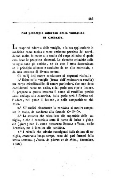 Annali di chimica applicata alla medicina cioè alla farmacia, alla tossicologia, all'igiene, alla fisiologia, alla patologia e alla terapeutica. Serie 3