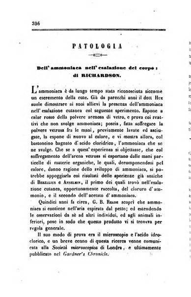 Annali di chimica applicata alla medicina cioè alla farmacia, alla tossicologia, all'igiene, alla fisiologia, alla patologia e alla terapeutica. Serie 3