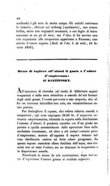 Annali di chimica applicata alla medicina cioè alla farmacia, alla tossicologia, all'igiene, alla fisiologia, alla patologia e alla terapeutica. Serie 3