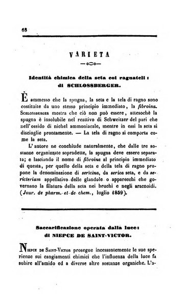 Annali di chimica applicata alla medicina cioè alla farmacia, alla tossicologia, all'igiene, alla fisiologia, alla patologia e alla terapeutica. Serie 3