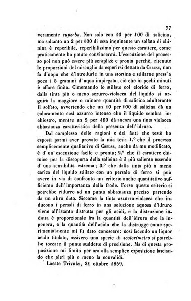 Annali di chimica applicata alla medicina cioè alla farmacia, alla tossicologia, all'igiene, alla fisiologia, alla patologia e alla terapeutica. Serie 3