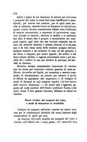 Annali di chimica applicata alla medicina cioè alla farmacia, alla tossicologia, all'igiene, alla fisiologia, alla patologia e alla terapeutica. Serie 3