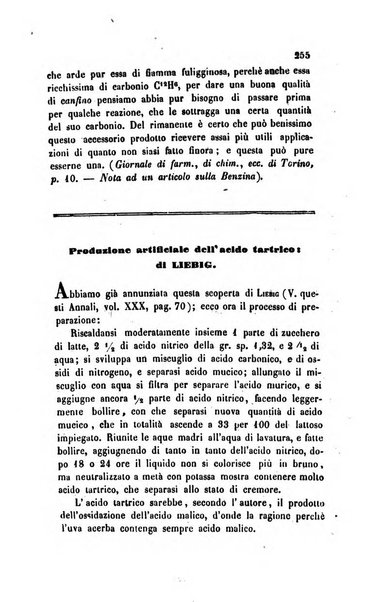 Annali di chimica applicata alla medicina cioè alla farmacia, alla tossicologia, all'igiene, alla fisiologia, alla patologia e alla terapeutica. Serie 3