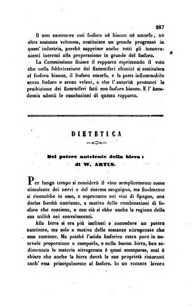 Annali di chimica applicata alla medicina cioè alla farmacia, alla tossicologia, all'igiene, alla fisiologia, alla patologia e alla terapeutica. Serie 3