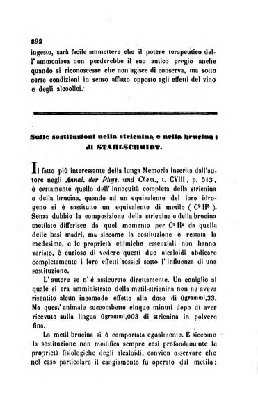 Annali di chimica applicata alla medicina cioè alla farmacia, alla tossicologia, all'igiene, alla fisiologia, alla patologia e alla terapeutica. Serie 3