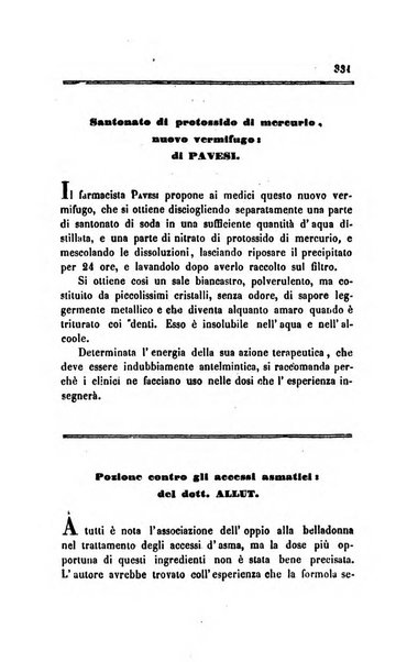 Annali di chimica applicata alla medicina cioè alla farmacia, alla tossicologia, all'igiene, alla fisiologia, alla patologia e alla terapeutica. Serie 3