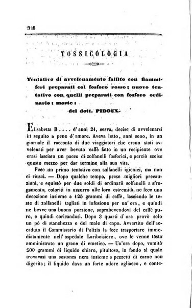 Annali di chimica applicata alla medicina cioè alla farmacia, alla tossicologia, all'igiene, alla fisiologia, alla patologia e alla terapeutica. Serie 3