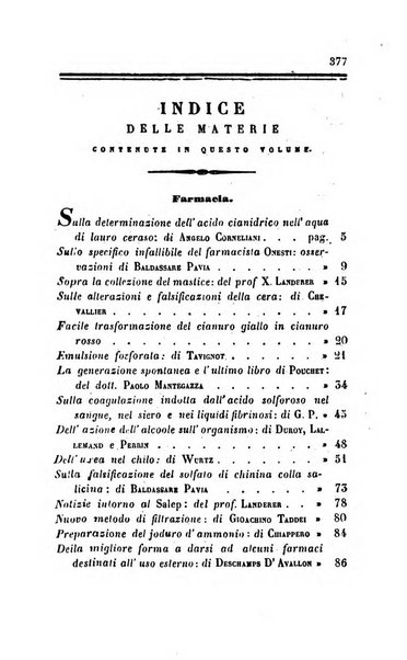 Annali di chimica applicata alla medicina cioè alla farmacia, alla tossicologia, all'igiene, alla fisiologia, alla patologia e alla terapeutica. Serie 3