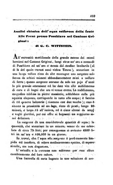 Annali di chimica applicata alla medicina cioè alla farmacia, alla tossicologia, all'igiene, alla fisiologia, alla patologia e alla terapeutica. Serie 3