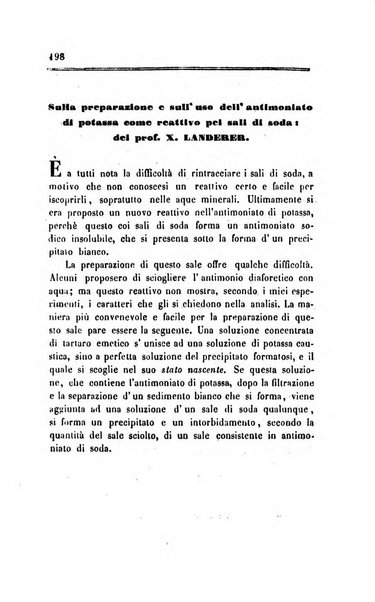 Annali di chimica applicata alla medicina cioè alla farmacia, alla tossicologia, all'igiene, alla fisiologia, alla patologia e alla terapeutica. Serie 3