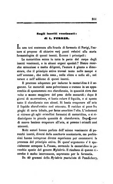 Annali di chimica applicata alla medicina cioè alla farmacia, alla tossicologia, all'igiene, alla fisiologia, alla patologia e alla terapeutica. Serie 3