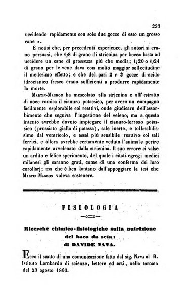 Annali di chimica applicata alla medicina cioè alla farmacia, alla tossicologia, all'igiene, alla fisiologia, alla patologia e alla terapeutica. Serie 3