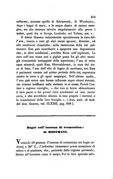 Annali di chimica applicata alla medicina cioè alla farmacia, alla tossicologia, all'igiene, alla fisiologia, alla patologia e alla terapeutica. Serie 3