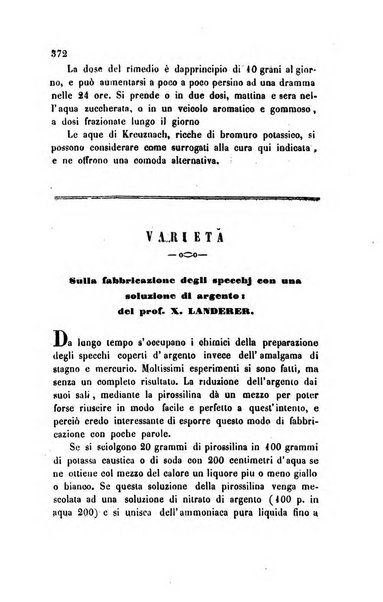 Annali di chimica applicata alla medicina cioè alla farmacia, alla tossicologia, all'igiene, alla fisiologia, alla patologia e alla terapeutica. Serie 3