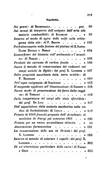 Annali di chimica applicata alla medicina cioè alla farmacia, alla tossicologia, all'igiene, alla fisiologia, alla patologia e alla terapeutica. Serie 3