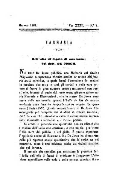 Annali di chimica applicata alla medicina cioè alla farmacia, alla tossicologia, all'igiene, alla fisiologia, alla patologia e alla terapeutica. Serie 3