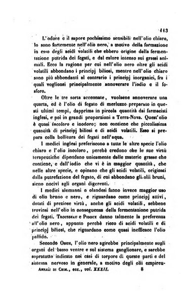 Annali di chimica applicata alla medicina cioè alla farmacia, alla tossicologia, all'igiene, alla fisiologia, alla patologia e alla terapeutica. Serie 3