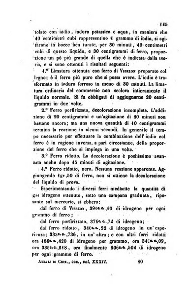 Annali di chimica applicata alla medicina cioè alla farmacia, alla tossicologia, all'igiene, alla fisiologia, alla patologia e alla terapeutica. Serie 3