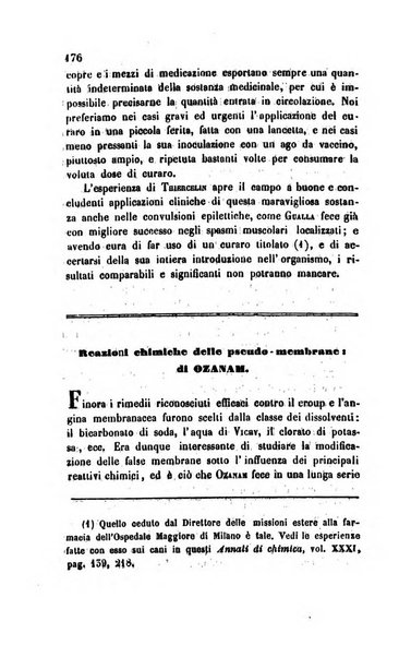 Annali di chimica applicata alla medicina cioè alla farmacia, alla tossicologia, all'igiene, alla fisiologia, alla patologia e alla terapeutica. Serie 3