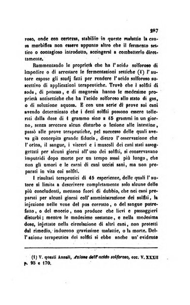 Annali di chimica applicata alla medicina cioè alla farmacia, alla tossicologia, all'igiene, alla fisiologia, alla patologia e alla terapeutica. Serie 3