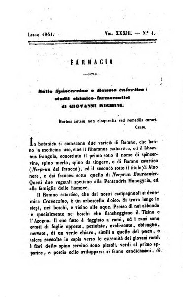 Annali di chimica applicata alla medicina cioè alla farmacia, alla tossicologia, all'igiene, alla fisiologia, alla patologia e alla terapeutica. Serie 3